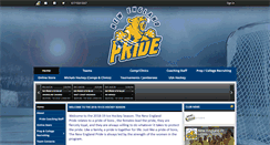 Desktop Screenshot of nepridehockey.com